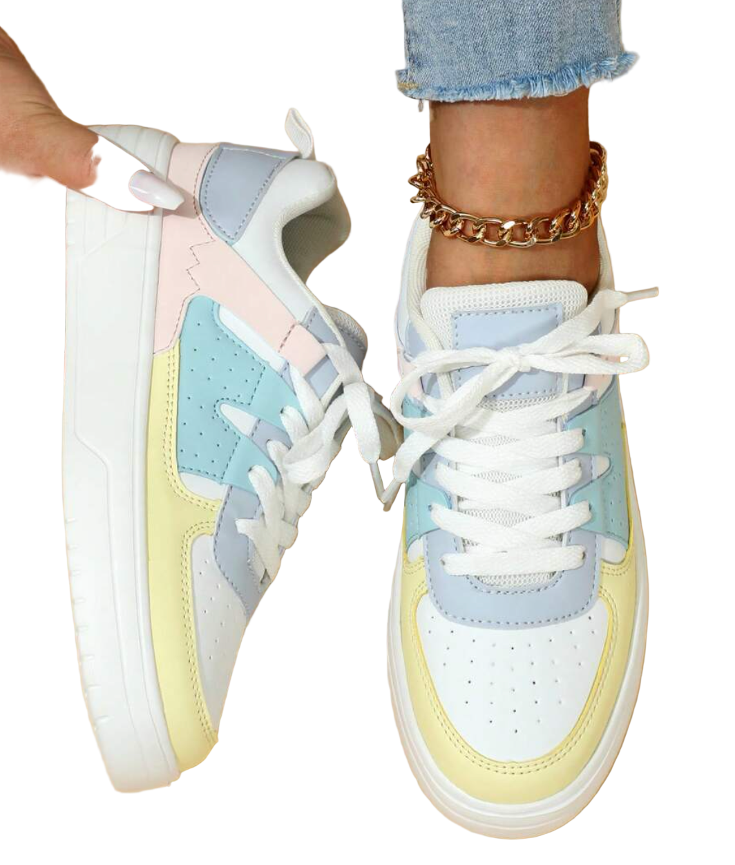 Comfortabele Isabelle dames sneakers, trendy en perfect voor elke casual stap.