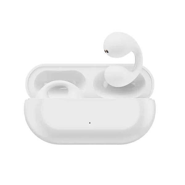 Open-ear hoofdtelefoon met Bluetooth 5.2 voor heldere audio. Draadloos en lange accuduur.