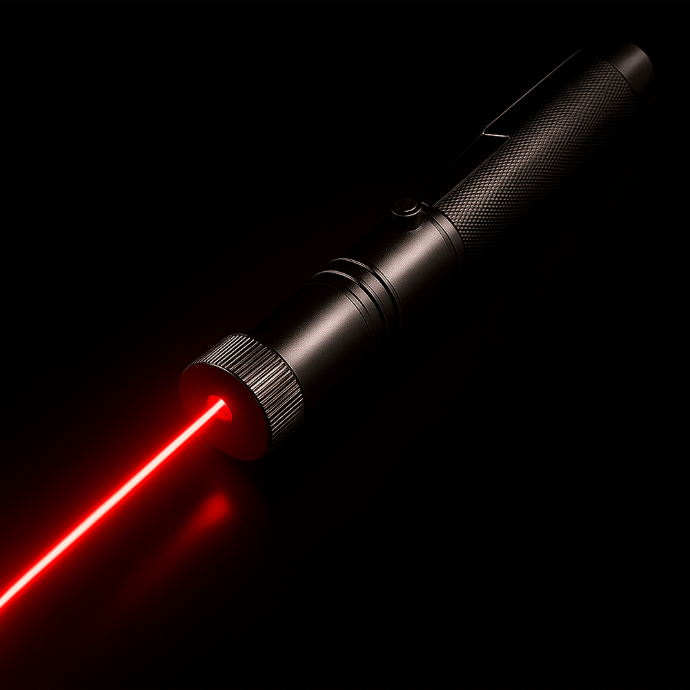 Professionele groene laserpointer voor presentaties, metaal, USB oplaadbaar, precisie.