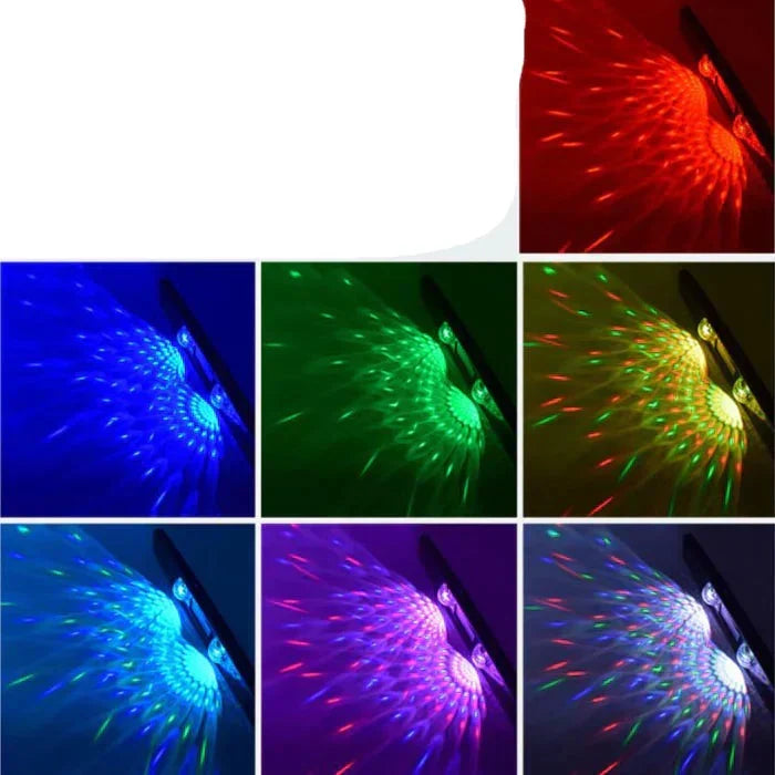 Compacte GlowRide draadloze autoverlichting; creëert direct sfeervol LED licht in elk auto-interieur.