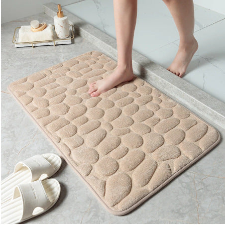 Antislip badmat van snel absorberend schuim, ideaal voor badkamer en douche. Biedt veiligheid en comfort.