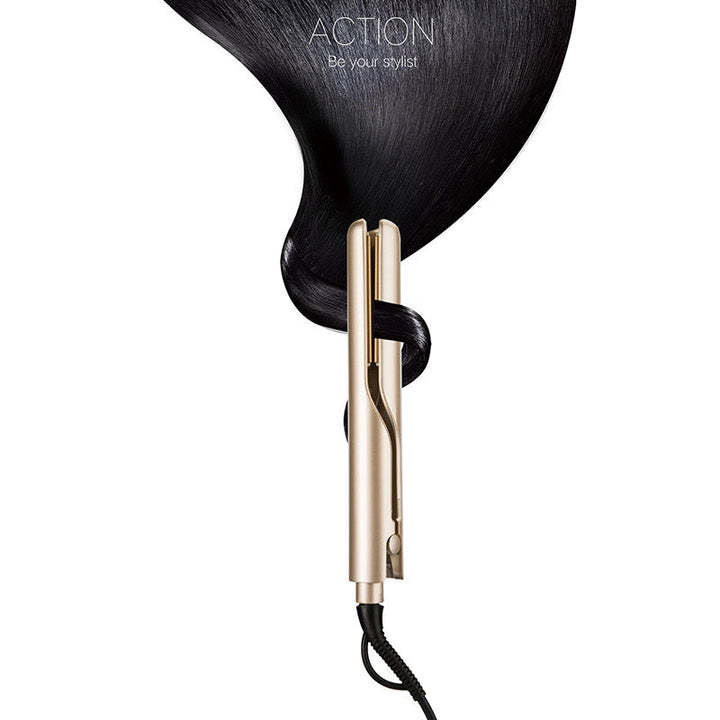 Dames krultang & stijltang combineert perfecte styling voor steil haar en krullen.