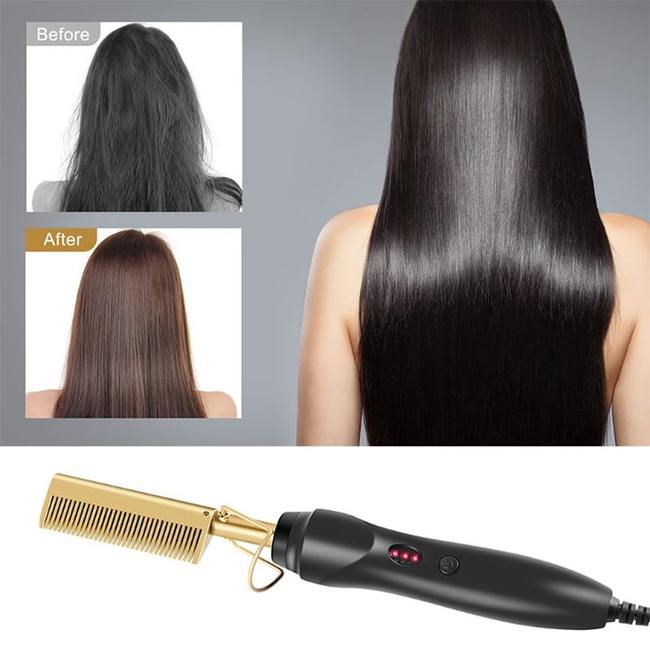 EasyHair™ professionele stijltang, ideaal voor glad haar of mooie krullen. Voor dames die thuis hun haar stylen.