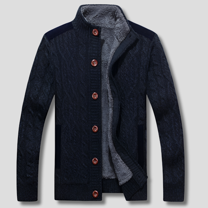 Stijlvol heren vest Joel met knoopsluiting, een veelzijdige toevoeging aan je casual mannenmode.