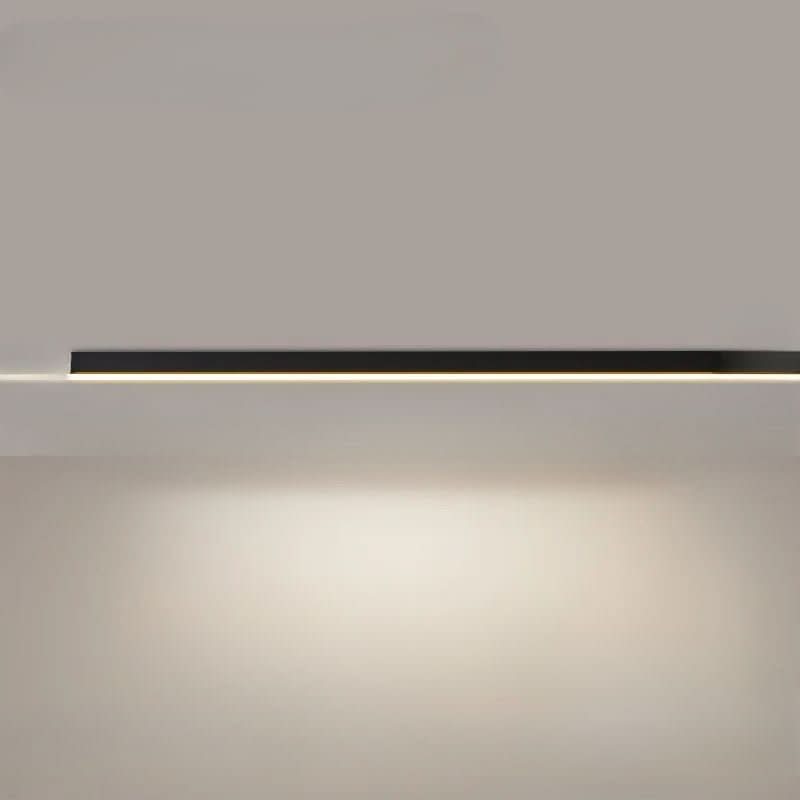 Moderne design plafondlamp met geïntegreerde LED, hoogwaardige aluminium afwerking.