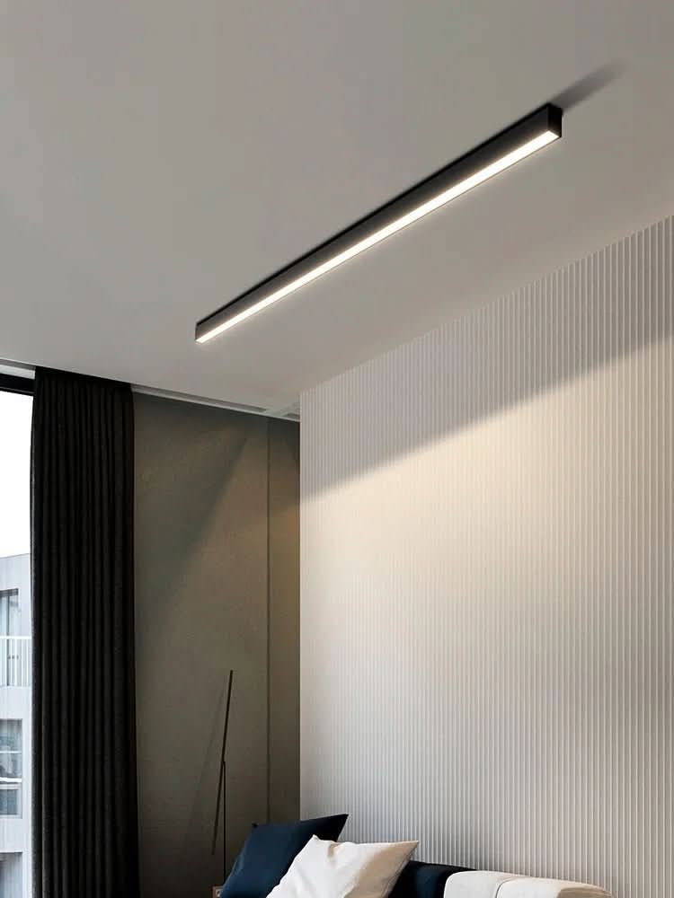 Design LED plafondlamp van acryl, krachtig gelijkmatig licht, dimbaar.