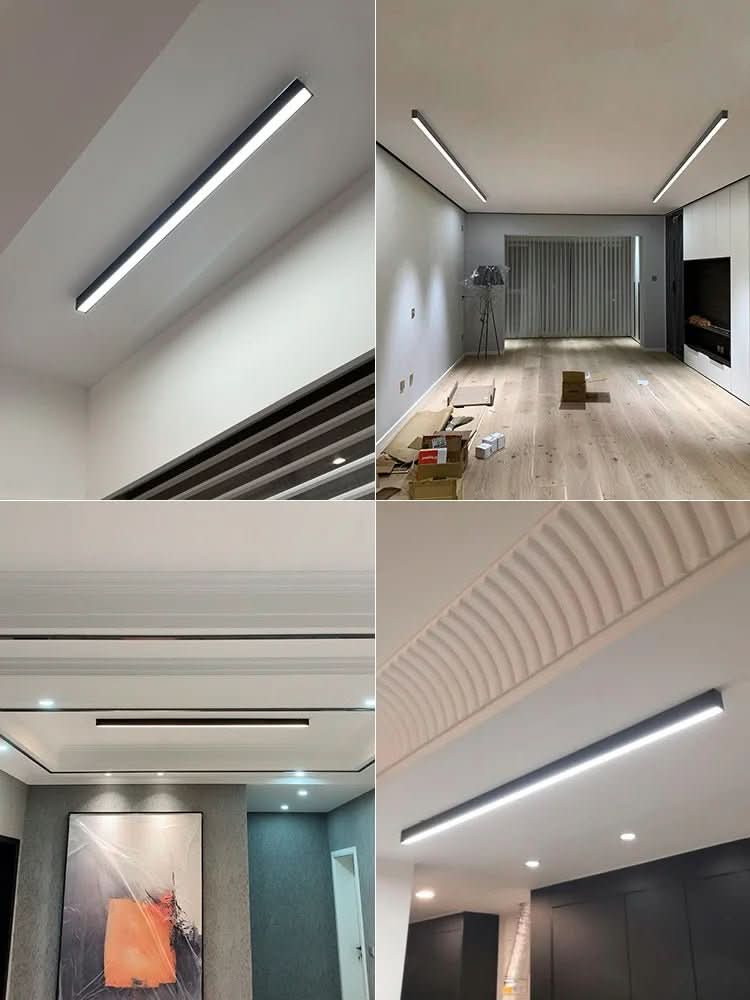 Helderwitte LED plafondlamp met krachtige verlichting, geschikt voor alle binnenruimtes.