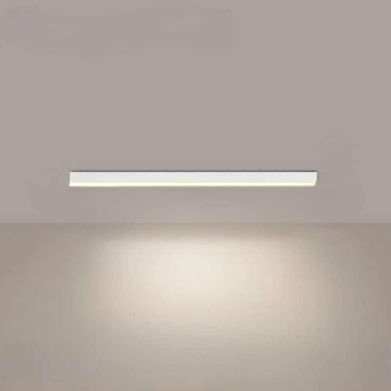 Aluminium LED plafondlamp, modern minimalistisch design, duurzame binnenverlichting.