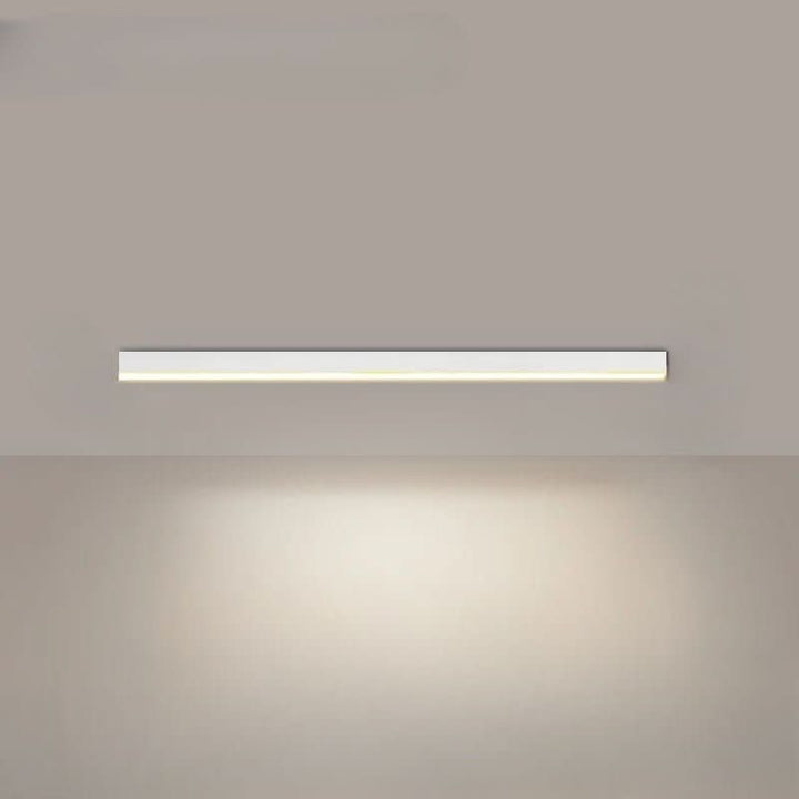 Acryl LED plafondlamp met strakke lijnen, diffuse lichtverspreiding, krachtig.