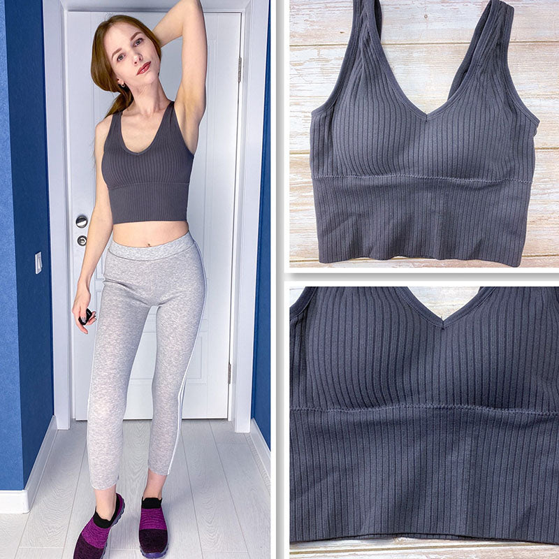 Lichte naadloze damesbeha, comfortabel en beugelloos, perfect voor dagelijks gebruik.