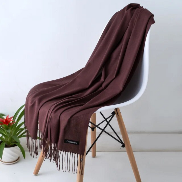 Premium kasjmier sjaal, een onmisbaar accessoire voor de winter.