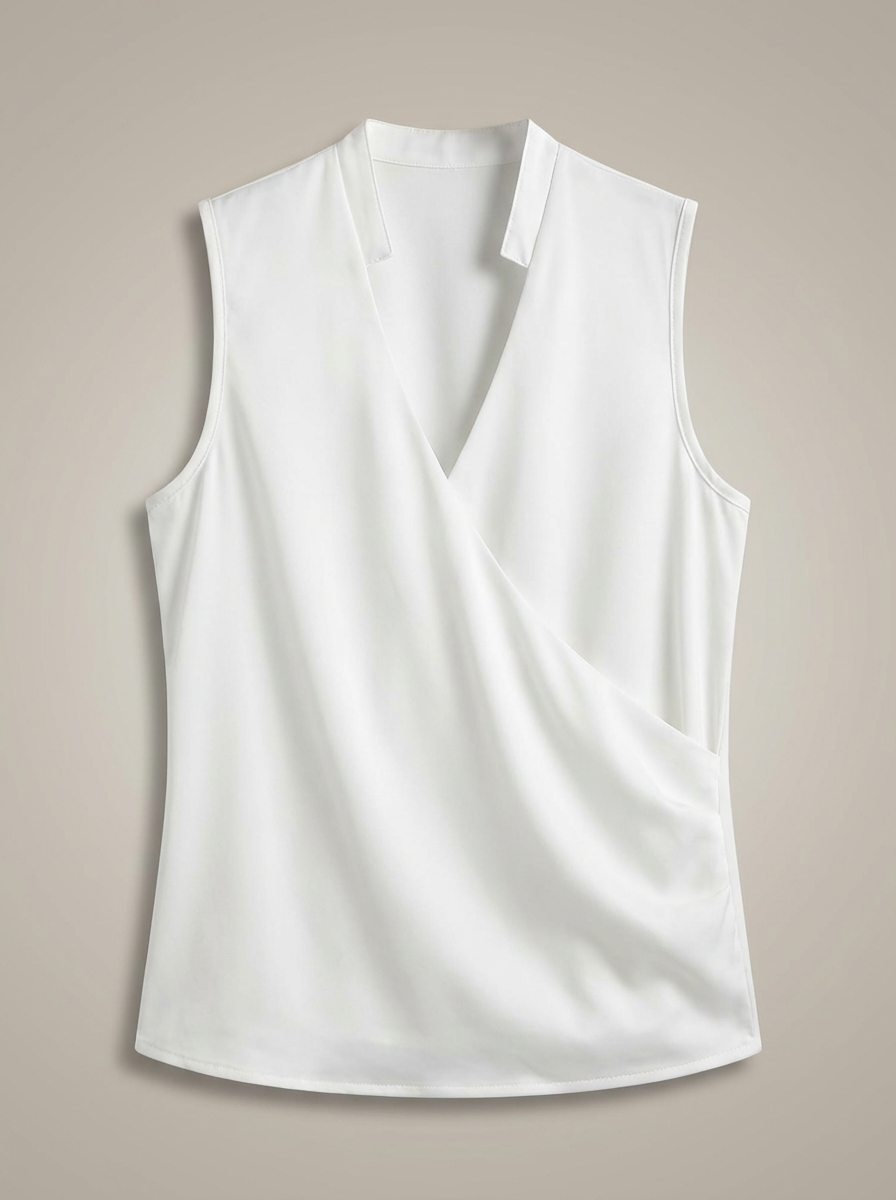 Stijlvol dames V-hals t-shirt voor ultiem comfort. Een modieuze en luchtige top, perfect voor warme dagen.