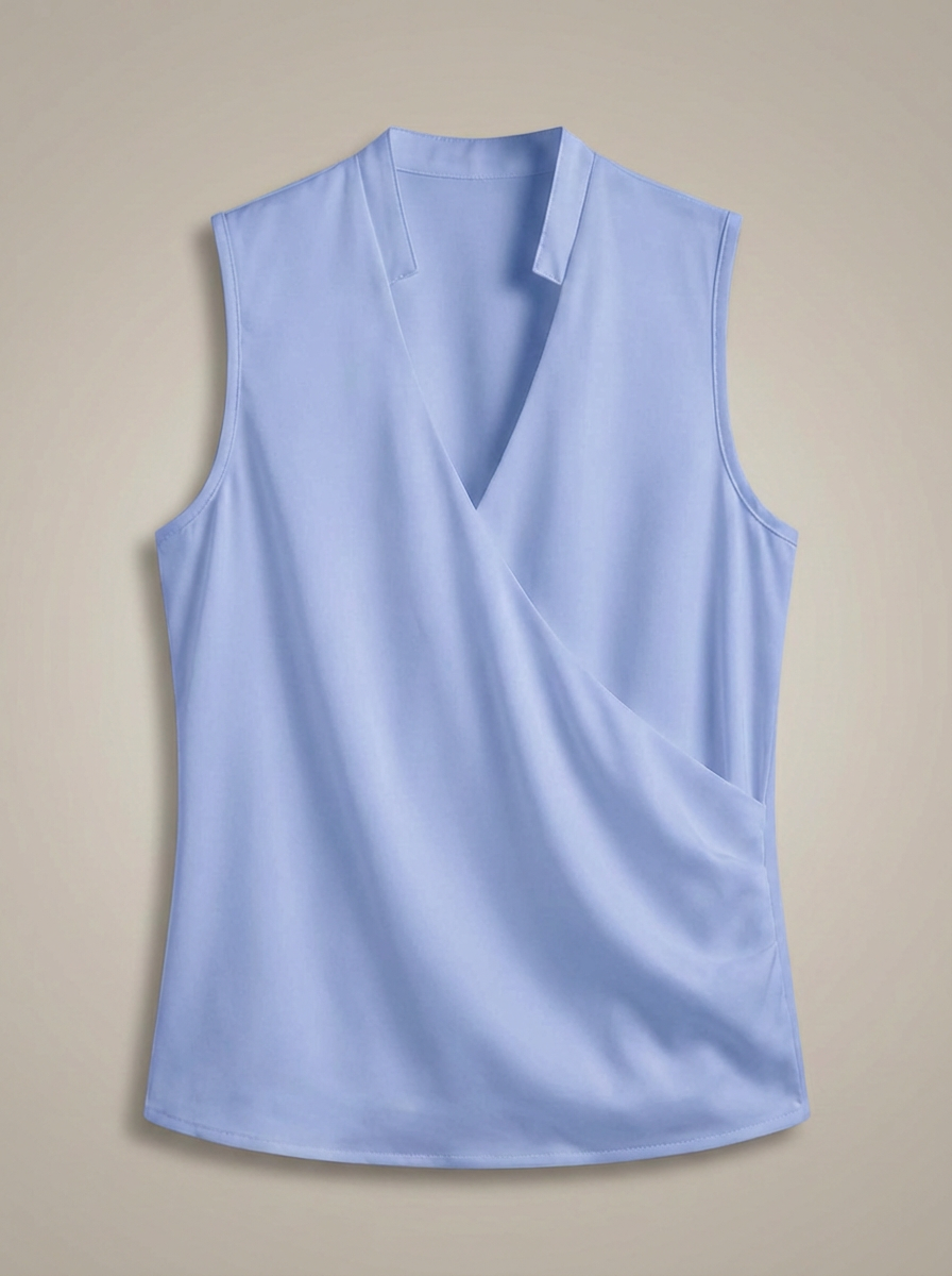 Comfortabel dames V-hals t-shirt. Deze luchtige zomer top in relaxed fit is modieus en casual.