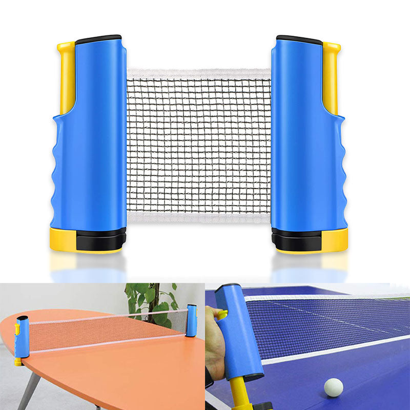 Flexibel inklapbaar pingpong net. Geschikt voor beginners en gevorderden. Voeg plezier toe aan je sport.