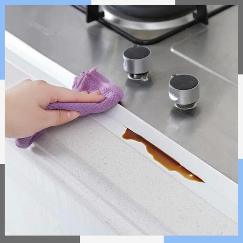 Multifunctionele afdichtingstape geschikt voor badkamer, keuken en vochtige kitranden. Waterdicht en pvc.