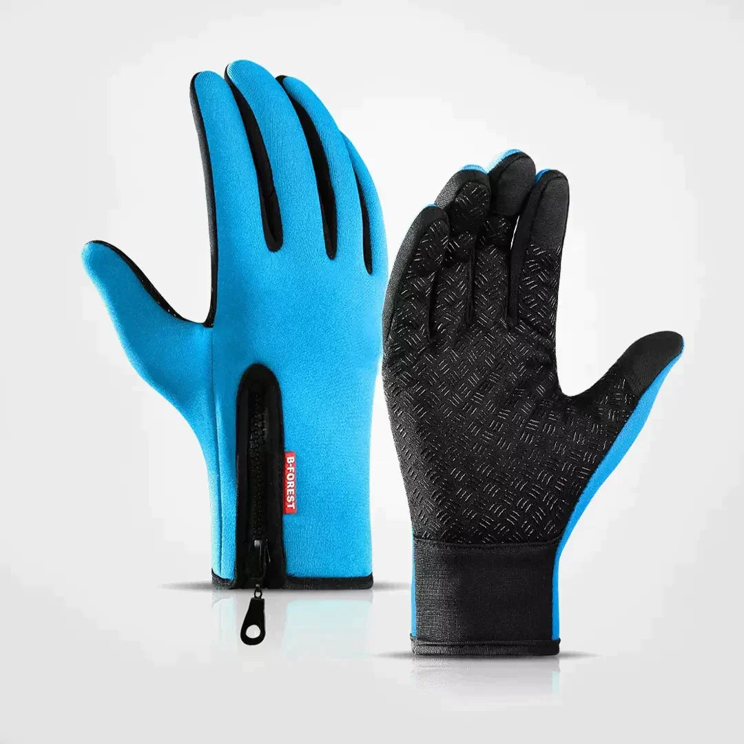 Warme unisex outdoor handschoenen met antislip grip, ideaal voor fietsen en activiteiten in de koude winter.