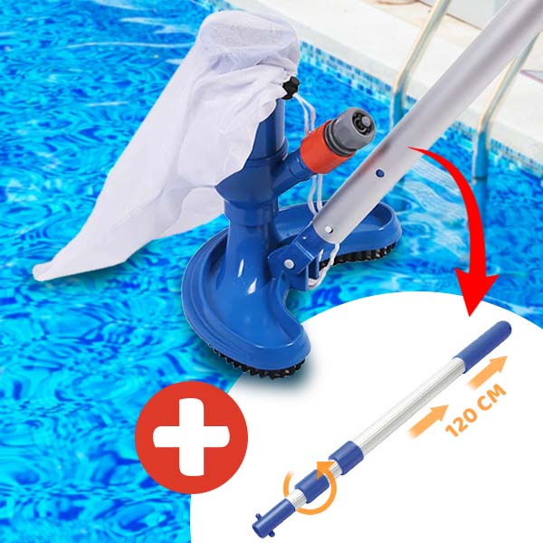 TidyPool: de handmatige zwembadstofzuiger die zorgt voor een grondige en efficiënte waterreiniging.