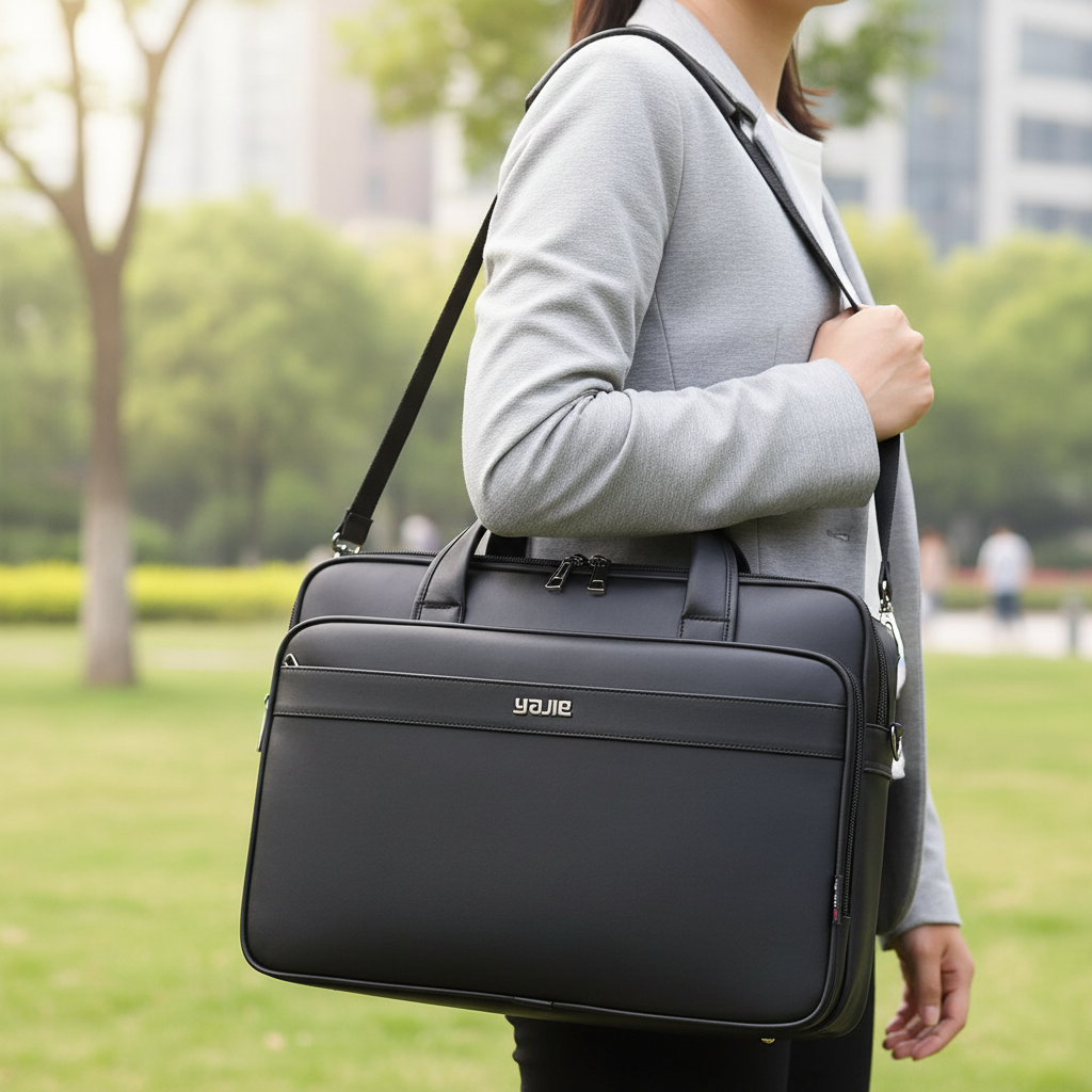 Unisex BizBag laptoptas, stijlvol en professioneel, perfect voor werk en dagelijks gebruik.