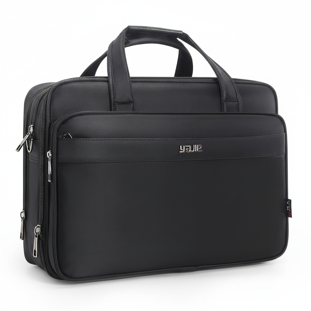 Stijlvolle unisex BizBag laptoptas in zwart, ideaal voor de georganiseerde professional.