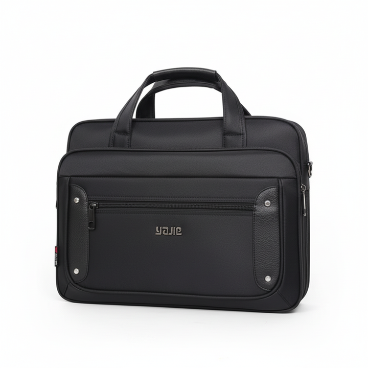 Functionele WorkEase laptoptas met diverse vakken voor organisatie; een stijlvolle schoudertas voor werk en onderweg.