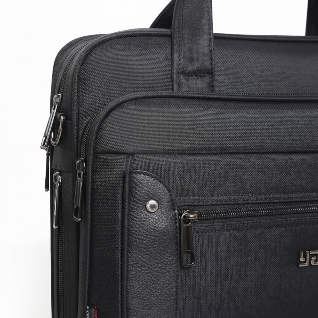 Robuuste unisex werktas WorkEase, perfect als schoudertas voor laptops, zakelijk gebruik, reizen en dagelijkse bescherming.