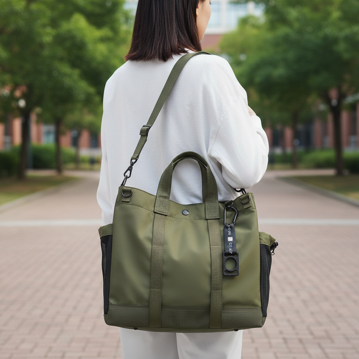 Stijlvolle ToteMax dames laptoptas in klassieke kleur, perfect voor werk en dagelijks gebruik.