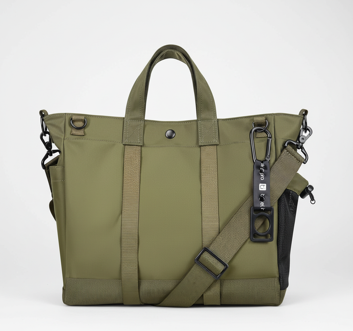 De ToteMax, een ruime en georganiseerde kantoor tas voor dames, met veilige opbergruimte voor je laptop.