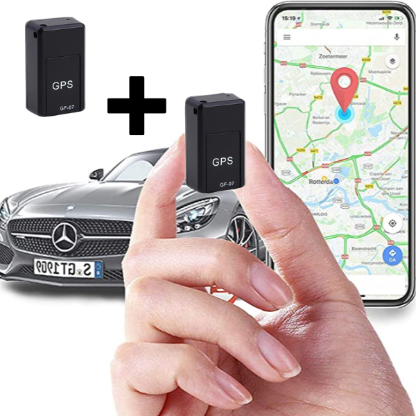 Universele mini GPS-tracker met live-tracking en geluidsopname voor optimale beveiliging.
