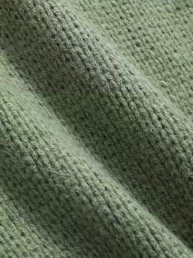 Warme heren trui, zwart, met ronde hals en fijne ribbelstructuur. Casual en stijlvol voor heren.