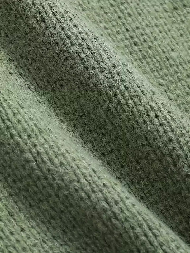 Warme heren trui, zwart, met ronde hals en fijne ribbelstructuur. Casual en stijlvol voor heren.