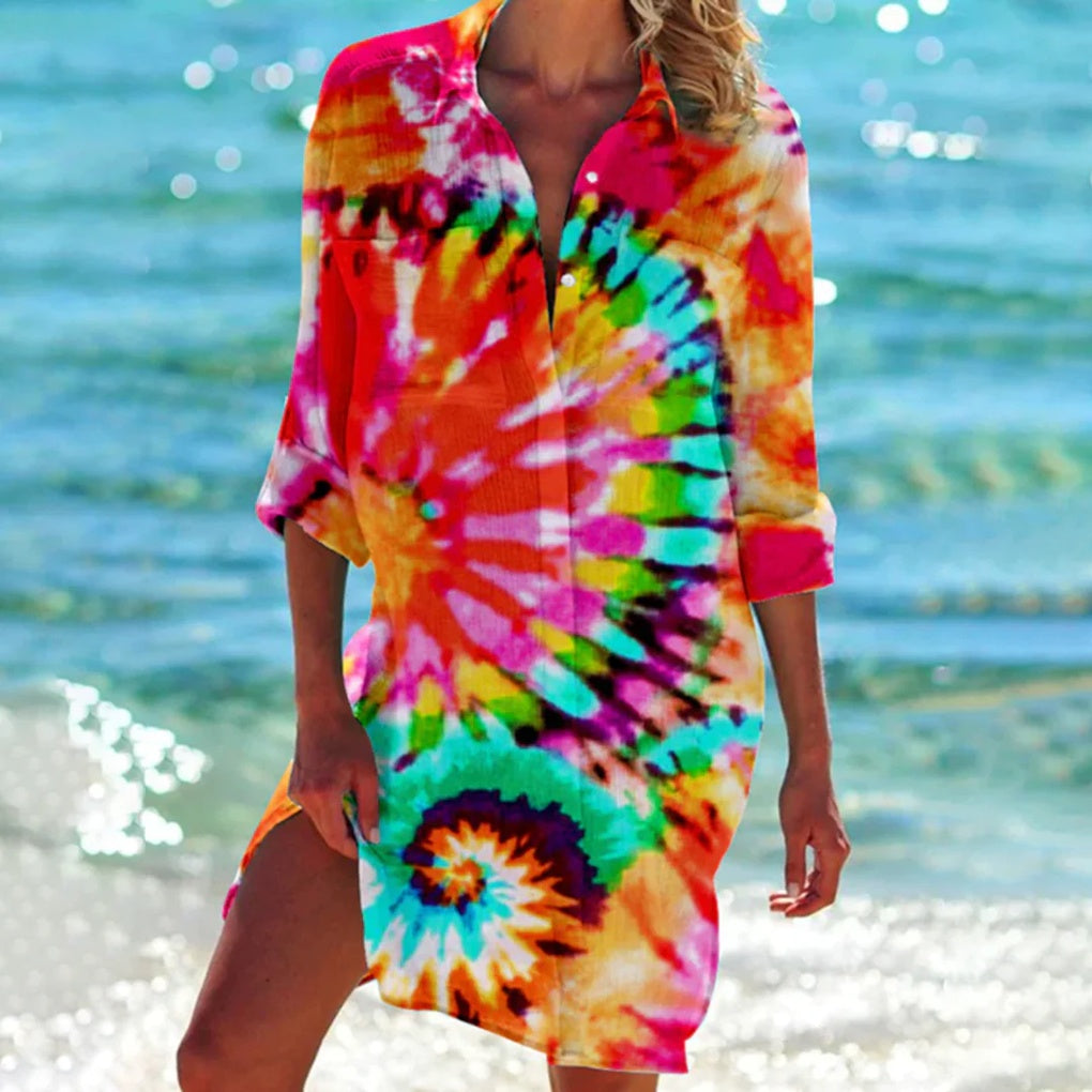 Dames zomershirt, comfortabel en stijlvol, perfect voor warme dagen en zomermode.
