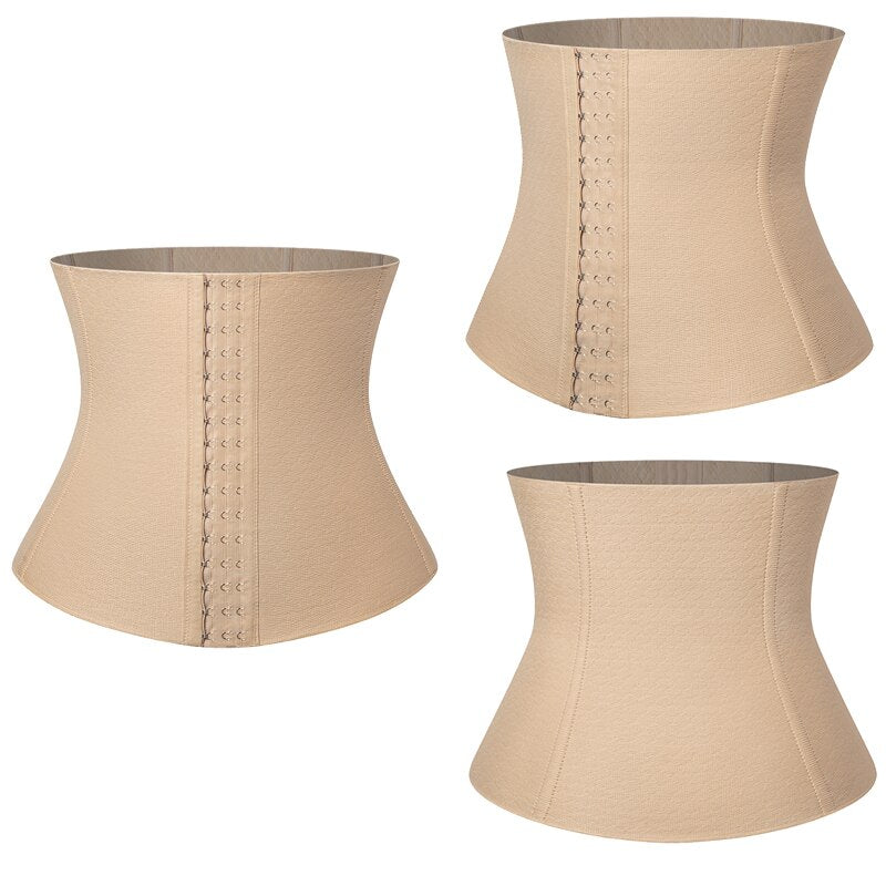 Comfortabele unisex taille trainer buikband; figuurcorrigerend corset voor direct zandloperfiguur en betere houding.