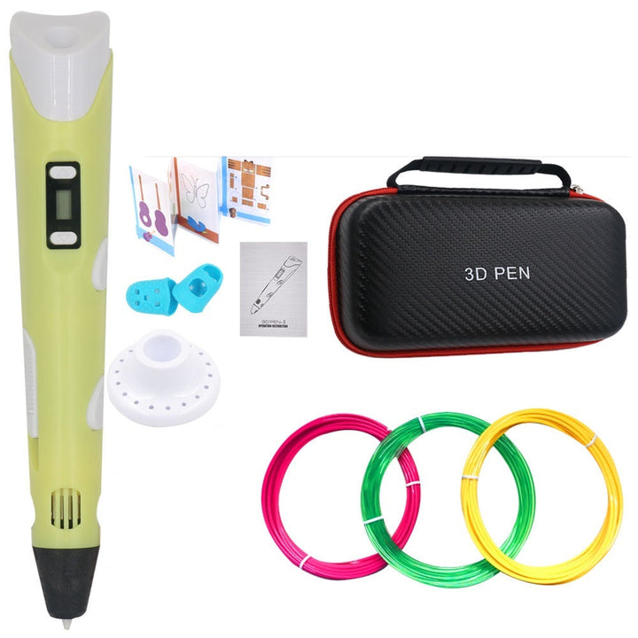 Veelzijdige 3D tekenpen voor educatief en creatief speelgoed, inclusief starters PLA filament. Ideaal cadeau.