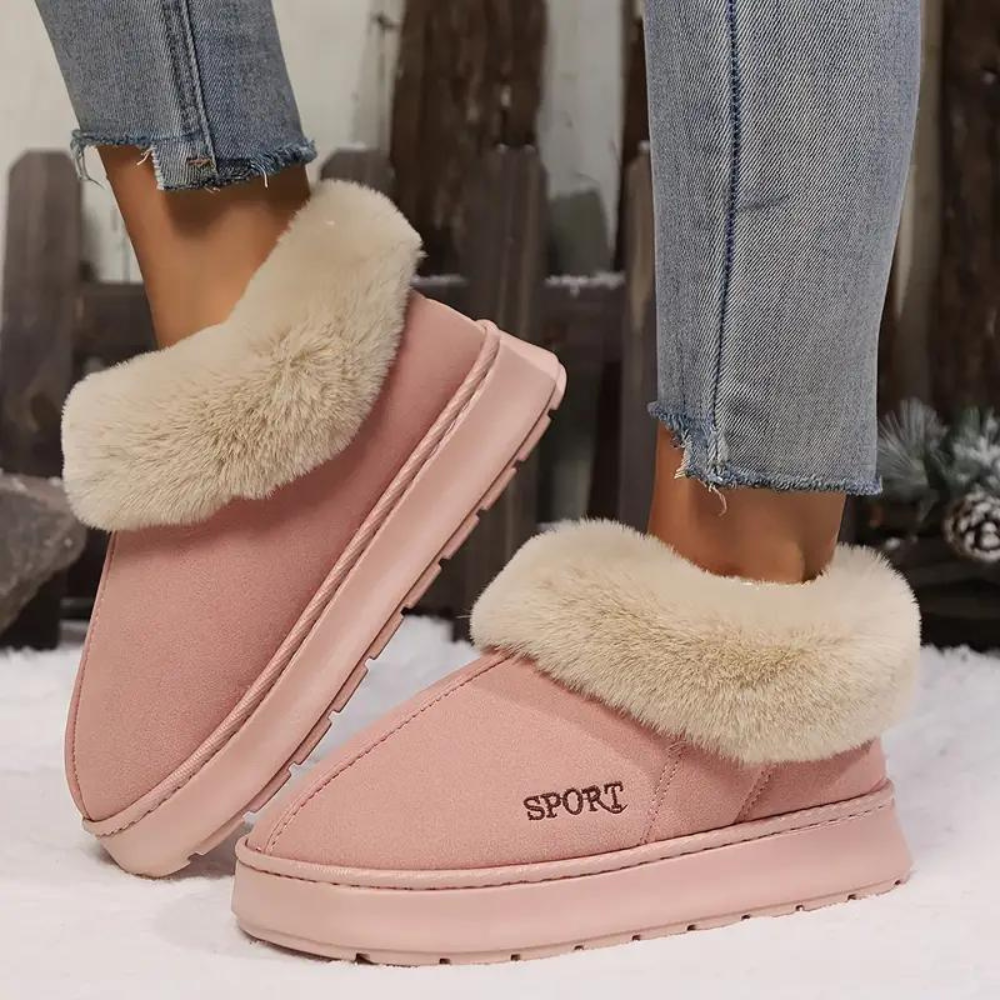 Knusse en warme dames pantoffels, superzacht voor maximaal comfort. Perfecte huisschoenen.