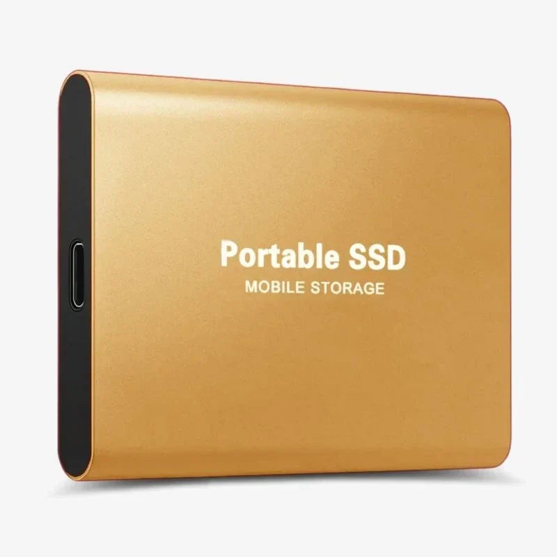 Ervaar ultrasnelle prestaties met deze draagbare externe SSD voor al je digitale opslagbehoeften.