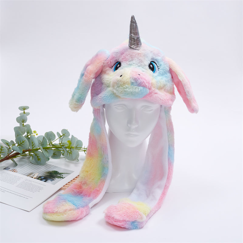 Schattige kattenmuts met bewegende oren, perfect als cadeau voor meisjes of jongens.