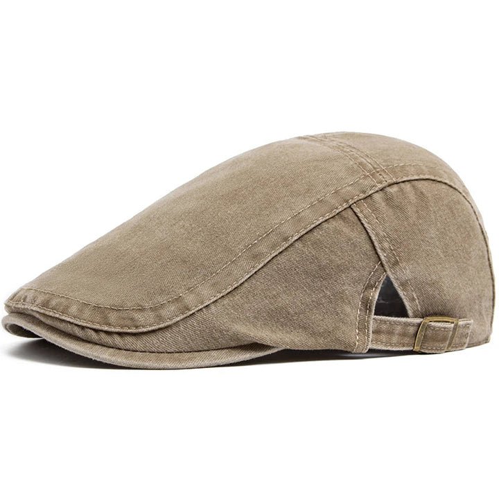 Elegante heren pet in vintage stijl, geschikt voor elke gelegenheid. Verrijkt je casual outfit.