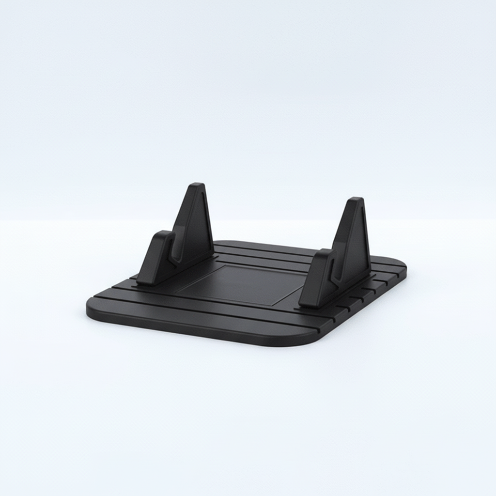Stabiele telefoonstandaard voor in de auto of op kantoor, perfect voor handsfree gebruik van je mobiele telefoon.