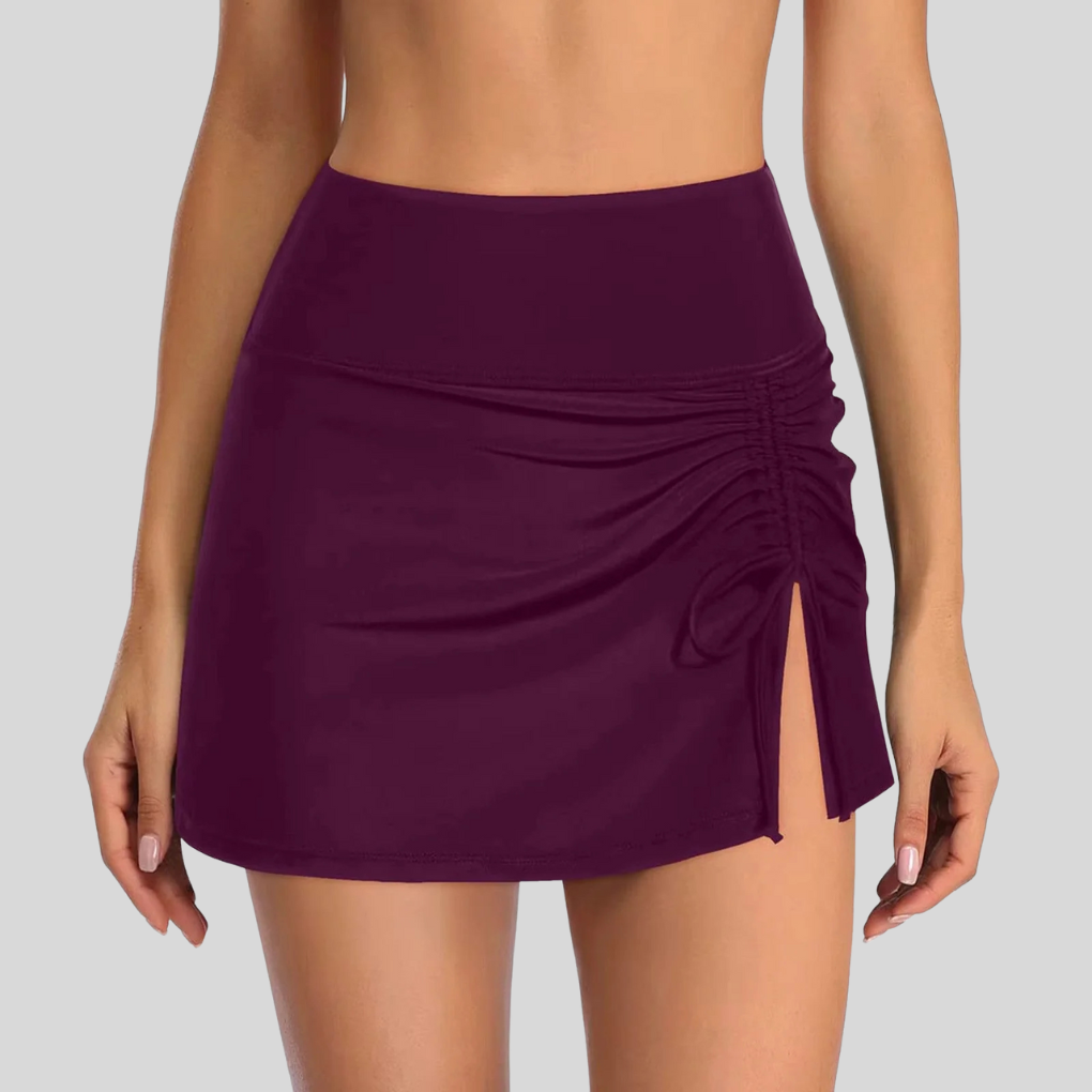 Dames sportshorts: ademende zwemkleding voor actieve vrouwen, comfort en stijl gecombineerd.