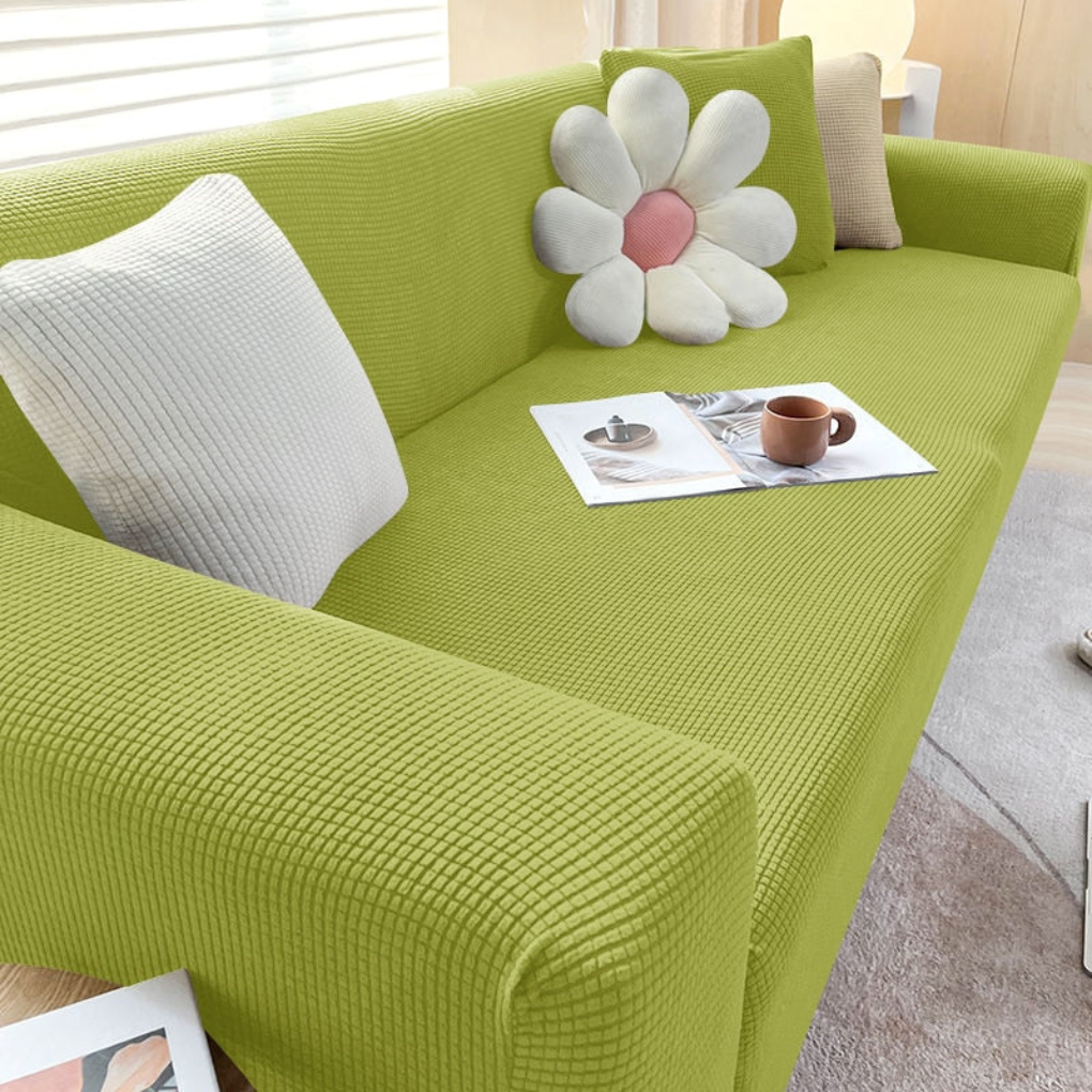 Design StretchGuard bankhoes: Moderne bankovertrek voor een stijlvolle woonkamer, flexibel en makkelijk te onderhouden.