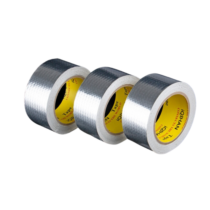 Sterke universele waterdichte reparatietape van butyl/aluminium voor snelle afdichting van lekken en scheuren.