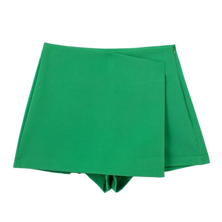Chique dames skort, asymmetrisch design, geschikt voor zowel casual als geklede looks.