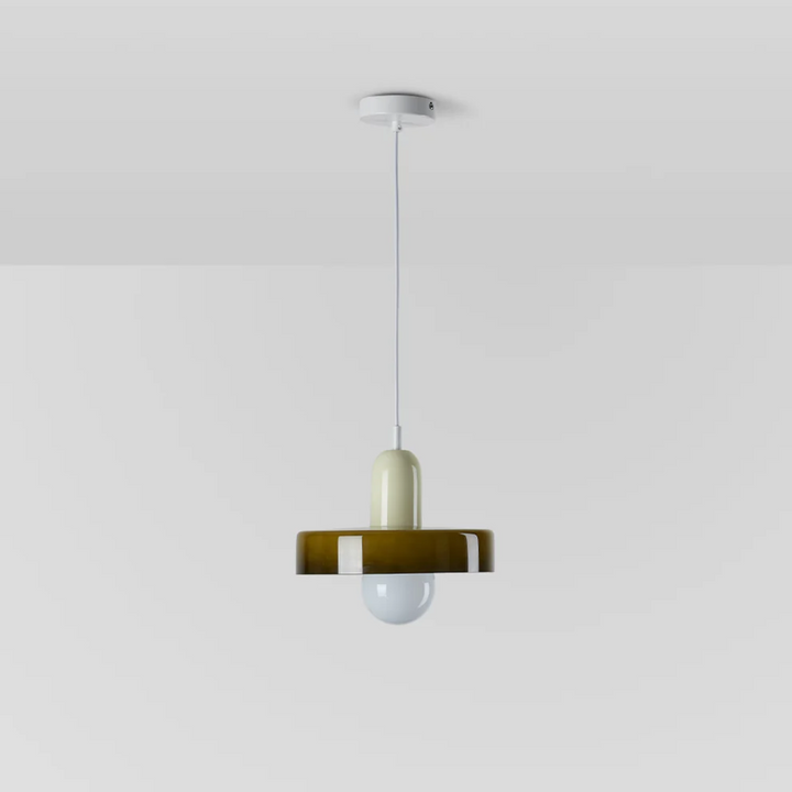 Energiezuinige GloboLuxe hanglamp, glazen moderne LED verlichting.