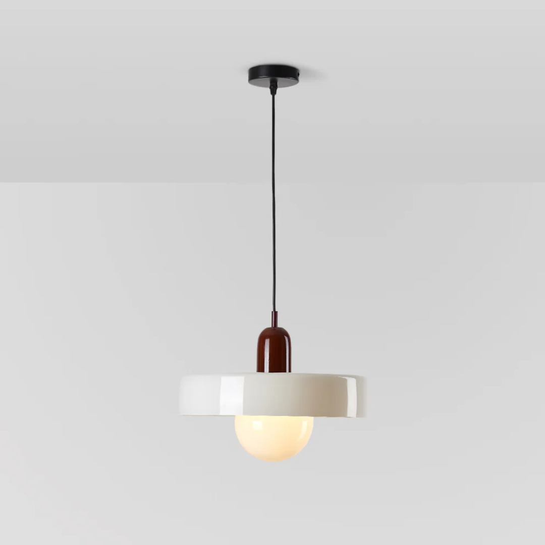 Moderne glazen hanglamp GloboLuxe, met lange levensduur LED verlichting.