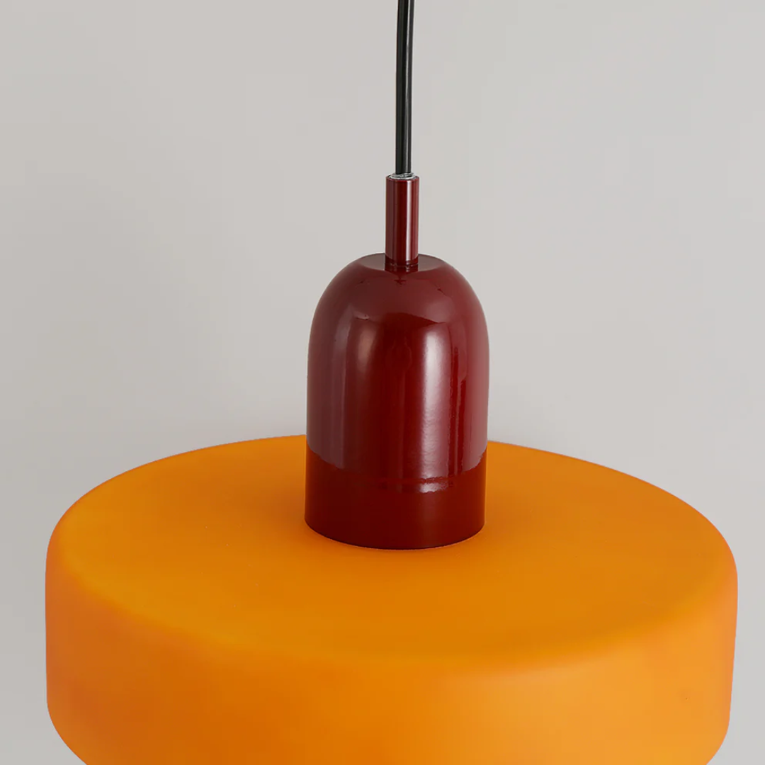 Duurzame LED hanglamp GloboLuxe, met een glazen en modern design.