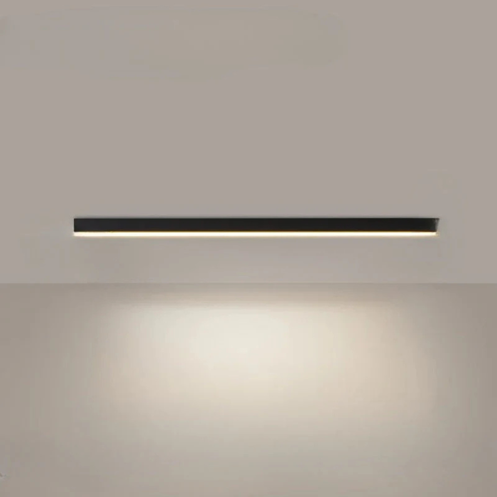 Energiezuinige, dimbare LED-plafondlamp 80cm. Ideaal voor sfeervolle moderne interieurs met strak design.