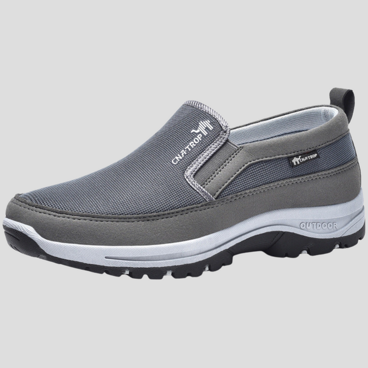 Stijlvolle heren casual steunschoenen met stevige zool en vetersluiting, voor optimale ondersteuning de hele dag.