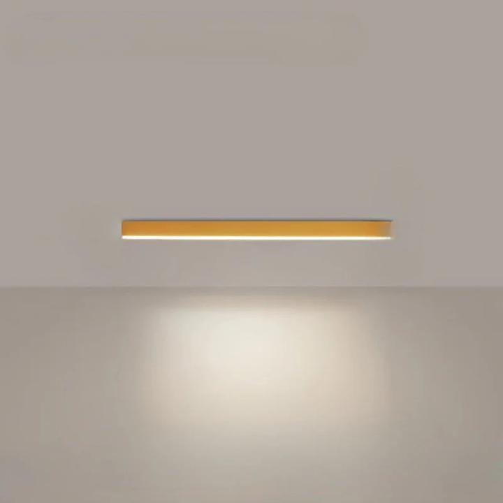 Innovatieve 80cm LED-plafondlamp met strak design. Energiezuinige en dimbare sfeerverlichting.