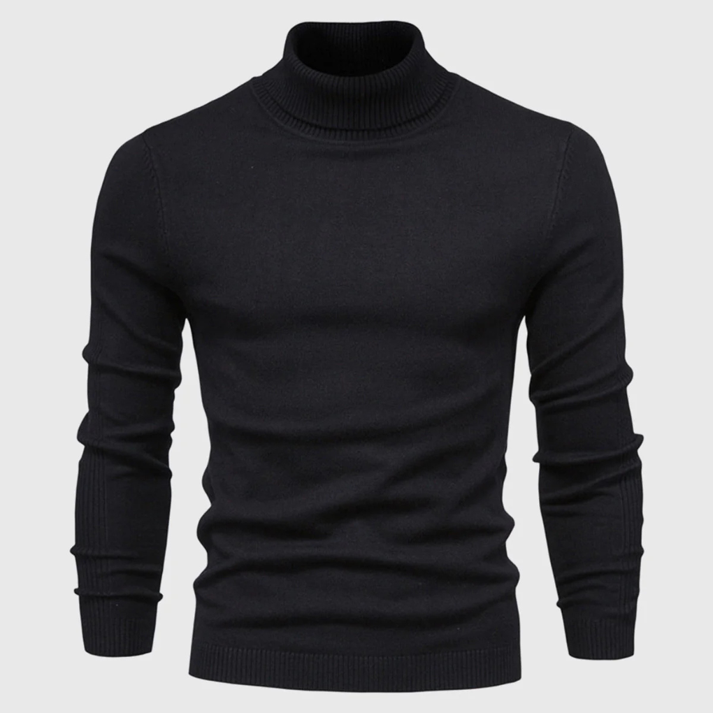 Warme en stijlvolle heren coltrui, een essentieel kledingstuk voor de moderne man.