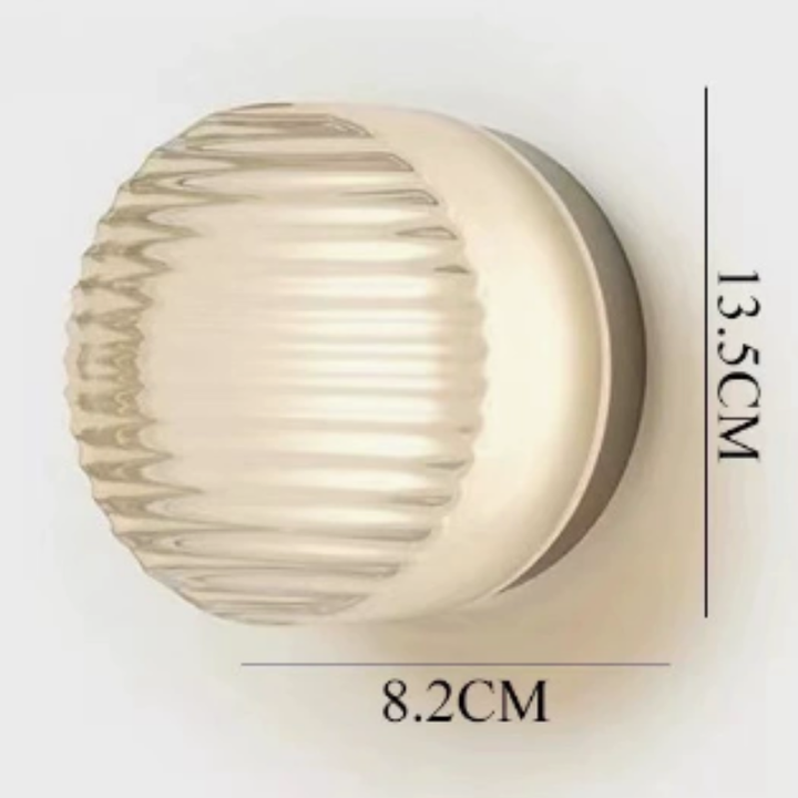 Moderne design wandlamp, dimbaar, zorgt voor perfecte sfeerverlichting en energiebesparing.